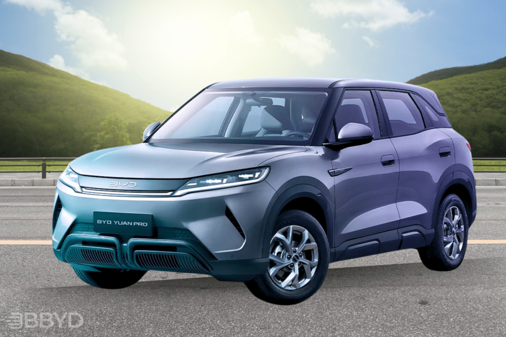 O BYD Yuan Pro é um SUV compacto elétrico que combina design moderno, tecnologia avançada e uma autonomia impressionante. Ideal para quem busca eficiência, segurança e sustentabilidade na mobilidade urbana.